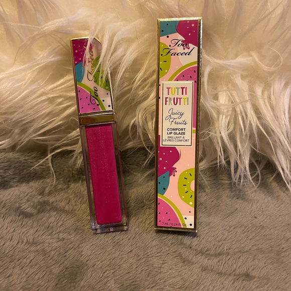 Too Faced tutti frutti lip glaze